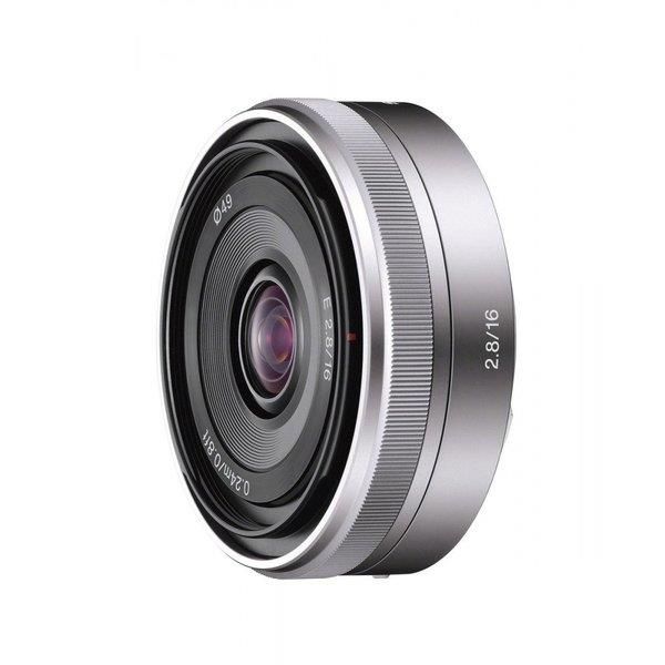 【中古】ソニー SONY 単焦点レンズ E 16mm F2.8 ソニー SONY Eマウント用 APS-C専用 SEL16F28の通販は