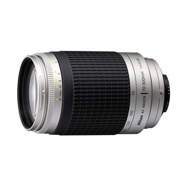 【中古】ニコン Nikon AF Zoom Nikkor 70-300mm F4-5.6G シルバー VR無し