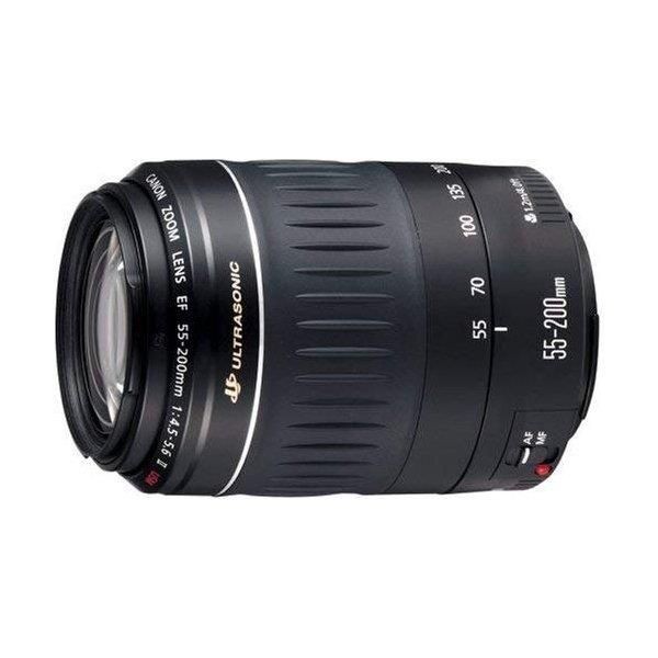 【中古】キヤノン Canon EF レンズ 55-200mm F4.5-5.6II USM