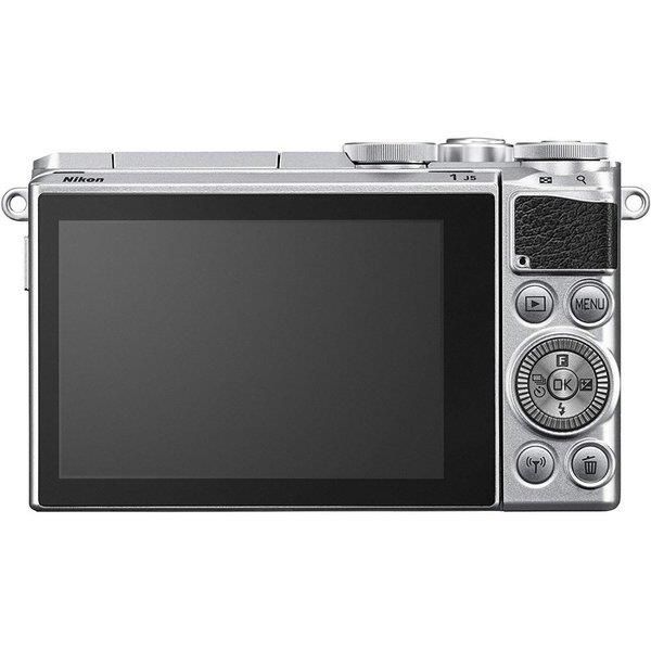 中古】ニコン Nikon J5 ダブルレンズキット シルバー J5WLKSL microSD 