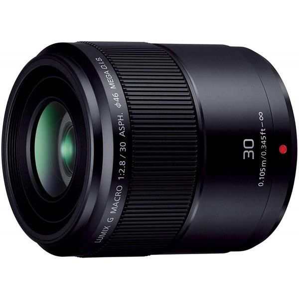 【中古】パナソニック Panasonic 単焦点 マクロレンズ G MACRO 30mm/ F2.8 ASPH. / MEGA O.I.S. H-HS030