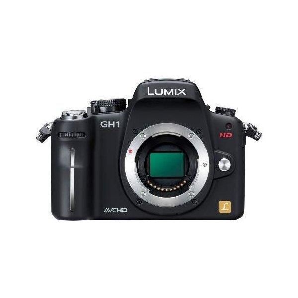 【中古】パナソニック Panasonic GH1 ボディ コンフォートブラック DMC-GH1-K SDカード付き