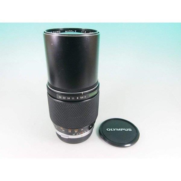 【中古】オリンパス OLYMPUS MFレンズ MC OM 200mm F4