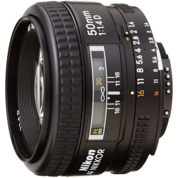 【中古】ニコン Nikon 単焦点レンズ Ai AF Nikkor 50mm F1.4D フルサイズ対応