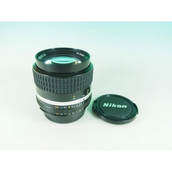 【中古】ニコン Nikon MFレンズ Ai 85mm F2s