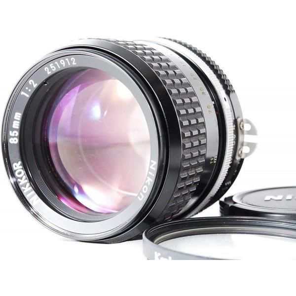 【中古】ニコン Nikon MFレンズ Ai 85mm F2