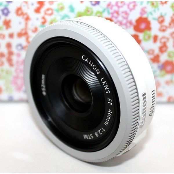 【中古】キヤノン Canon 単焦点レンズ EF40mm F2.8 STM フルサイズ対応-White-