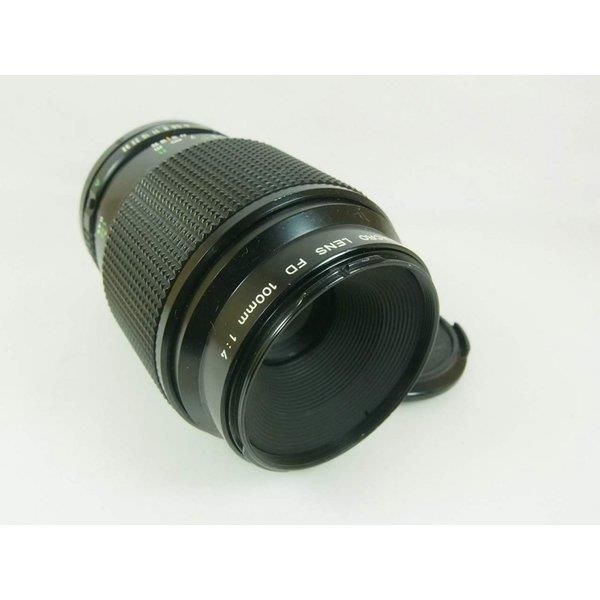 【中古】キヤノン Canon MFレンズ NewFD 100mm F4 macro