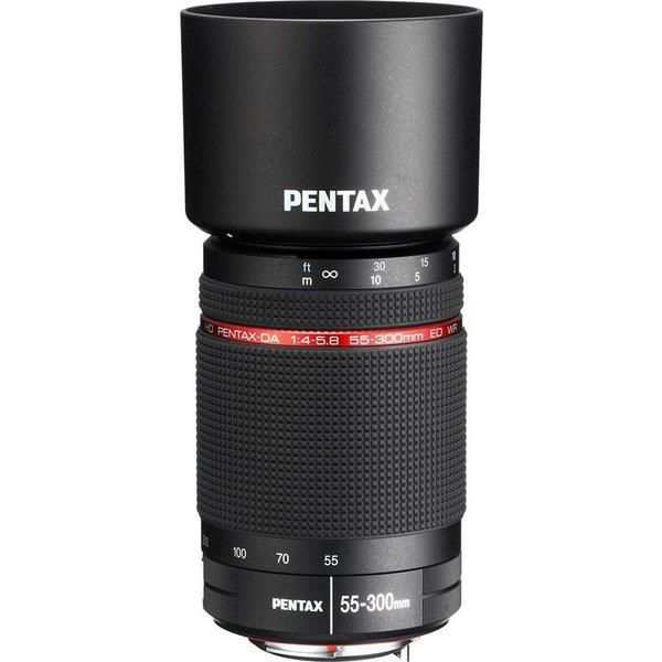 【中古】ペンタックス PENTAX 望遠ズームレンズ HD ペンタックス PENTAX-DA55-300mmF4-5.8ED Kマウント 22270