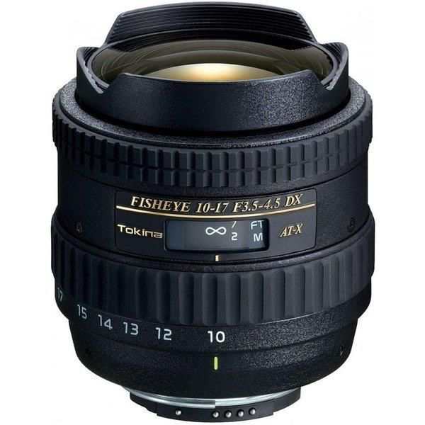 【中古】トキナー Tokina 魚眼ズームレンズ AT-X 107 DX Fisheye 10-17mm F3.5-4.5 IF ニコン用 APS-C対応