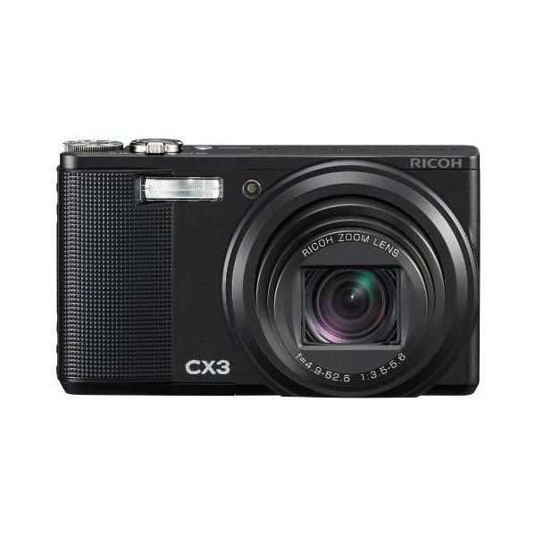 【中古】リコー RICOH CX3 ブラック CX3BK SDカード付き