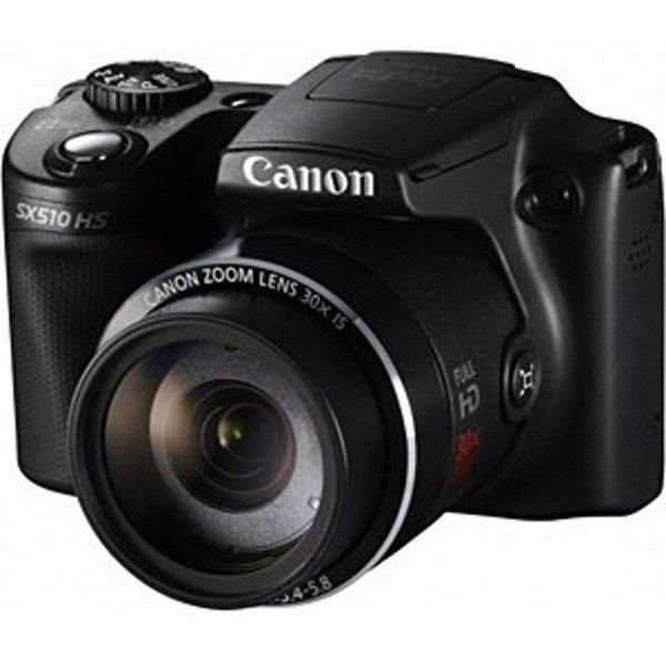 【中古】キヤノン Canon PowerShot SX510 HS 広角24mm 光学30倍ズーム PSSX510HS SDカード付きの通販は