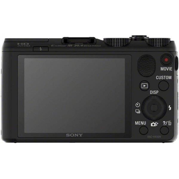 中古】ソニー SONY Cyber-shot HX50V 2040万画素 光学30倍 ブラック 