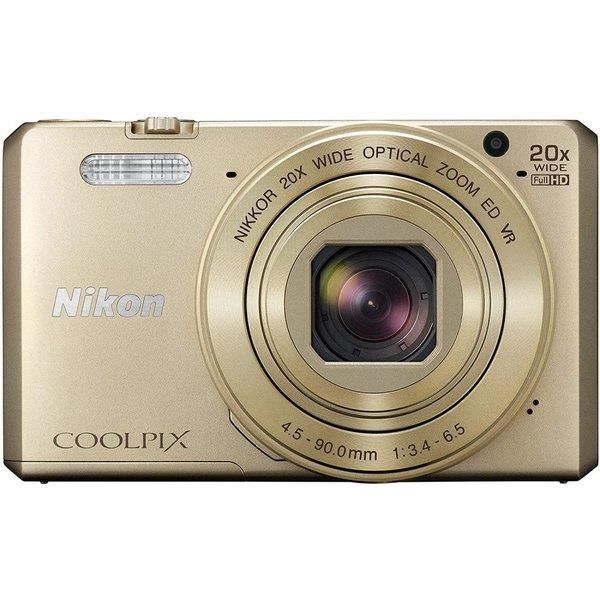 中古】ニコン Nikon COOLPIX S7000 20倍ズーム 1605万画素 ゴールド 