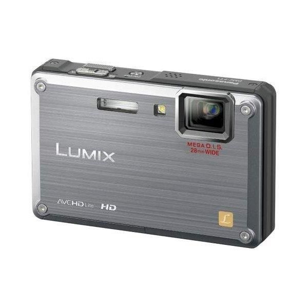 【中古】パナソニック Panasonic 防水 LUMIX  FT1 ソリッドシルバー DMC-FT1-S SDカード付きの通販は