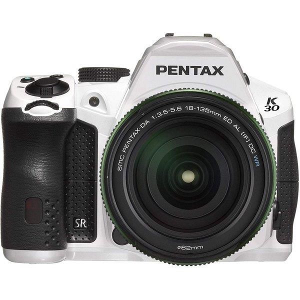 中古】ペンタックス PENTAX K-30 レンズキット クリスタルホワイト SD 