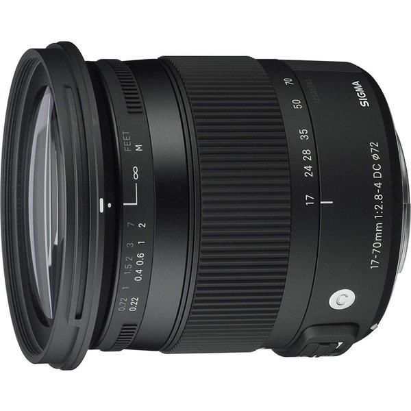 【中古】シグマ SIGMA ズームレンズ Contemporary 17-70mm F2.8-4 DC MACRO OS HSM キヤノン用 APS-C専用 884543