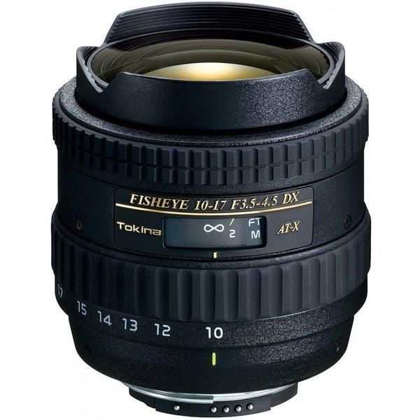 【中古】トキナー Tokina 魚眼ズームレンズ AT-X 107 DX Fisheye 10-17mm F3.5-4.5 IF キヤノン用 APS-C対応