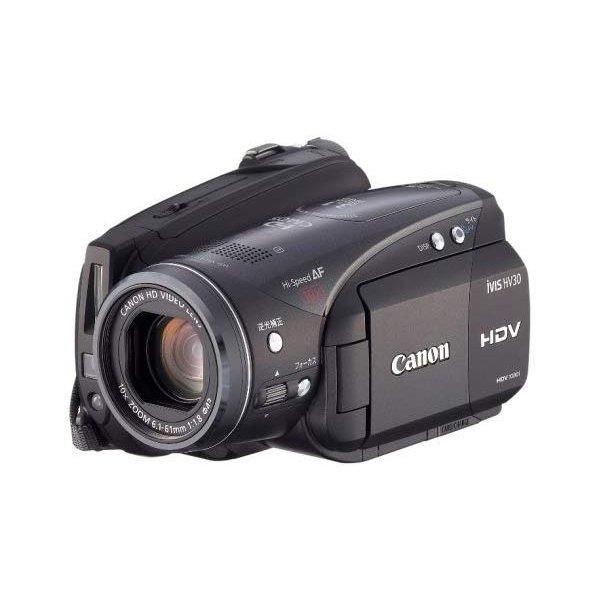 【中古】キヤノン Canon フルハイビジョンビデオカメラ iVIS アイビス HV30 iVIS HV30