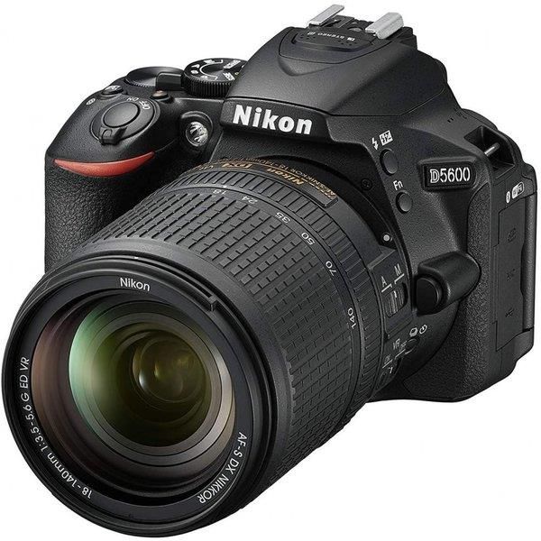中古】ニコン Nikon D5600 18-140 VR レンズキット ブラック D5600LK18  
