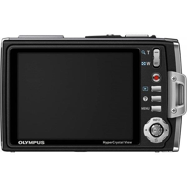 【中古】オリンパス OLYMPUS 防水デジタルカメラ TOUGH TG-615 シルバー 5m防水 1.5m対落下衝撃 -10度耐低温 1400万画素 3Dフォト機能 Ey