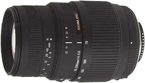 【中古】SIGMA 望遠ズームレンズ 70-300mm F4-5.6 DG MACRO ニコン用 フルサイズ対応 509552