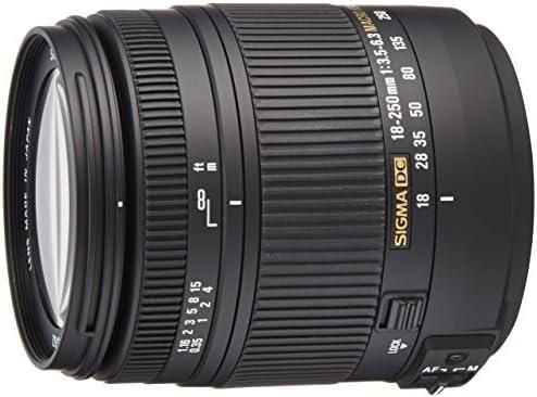 【中古】SIGMA 高倍率ズームレンズ 18-250mm F3.5-6.3 DC MACRO HSM ソニー用 APS-C専用 883621