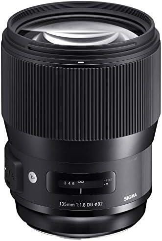 【中古】SIGMA 単焦点望遠レンズ Art 135mm F1.8 DG HSM ニコン用 フルサイズ対応