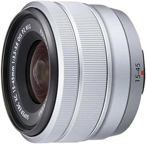 【中古】FUJIFILM X 交換レンズ フジノン ズーム 標準 コンパクト XC15-45mm 手ブレ補正 電動ズーム シルバー F XC15-45MMF3.5-5.6OIS PZ Sの通販は