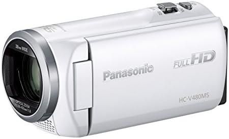 中古】パナソニック HDビデオカメラ V480MS 32GB 高倍率90倍ズーム 