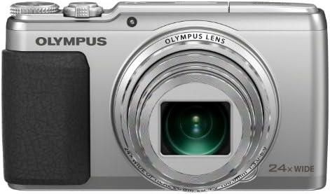 【中古】OLYMPUS デジタルカメラ STYLUS SH-50 1600万画素裏面照射型CMOS 光学24倍ズーム 広角26mm シルバー SH-50 SLV