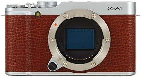 FUJIFILM X-A1 ミラーレスカメラ ブラウン