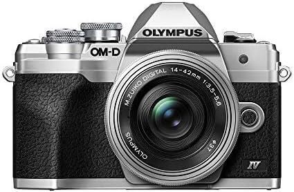 【中古】OLYMPUS OM-D E-M10 Mark IV シルバーボディ シルバー M.Zuiko デジタル ED 14-42mm F3.5-5.6 EZレンズキット