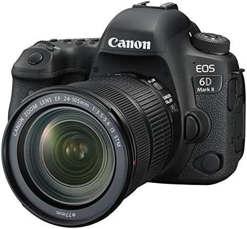 【中古】Canon デジタル一眼レフカメラ EOS 6D Mark II EF24-105 IS STM レンズキット EOS6DMK2-24105ISSTMLKの通販は 205,800円