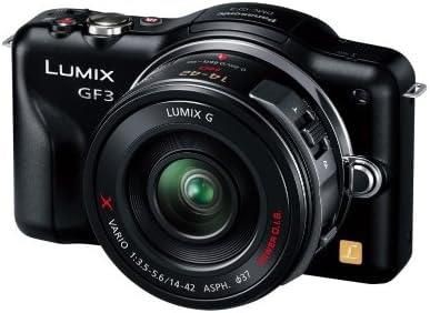 【中古】パナソニック ミラーレス一眼カメラ LUMIX GF3 電動ズームキット エスプリブラック DMC-GF3X-K