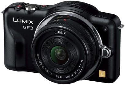 【中古】パナソニック ミラーレス一眼カメラ LUMIX GF3 レンズキット エスプリブラック DMC-GF3C-K