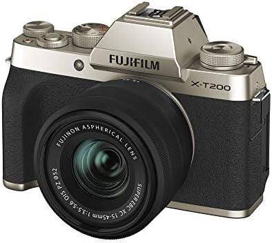 【中古】FUJIFILM ミラーレス一眼カメラ X-T200レンズキット シャンパンゴールド X-T200LK-Gの通販は 218,800円