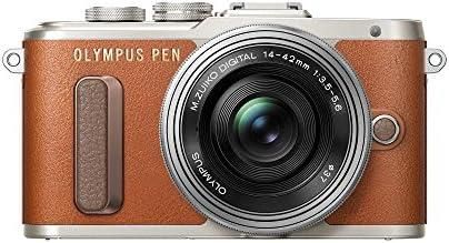 中古】OLYMPUS ミラーレス一眼 E-PL8 ダブルズームキット ブラウン