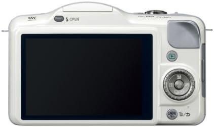 【中古】パナソニック ミラーレス一眼カメラ LUMIX GF3 ダブルズームキット シェルホワイト DMC-GF3W-W