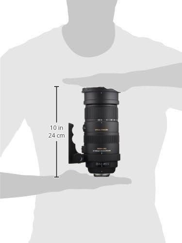 【中古】SIGMA 超望遠ズームレンズ APO 50-500mm F4.5-6.3 DG OS HSM ニコン用 フルサイズ対応 738556