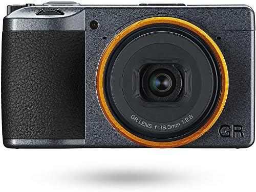 【中古】RICOH GR III Street Edition メタリックグレー APS-Cサイズ大型CMOSセンサー搭載デジタルカメラ 高解像・高コントラストを実現するGRレンズ 4段の手ぶれ補正を搭載 高速ハイブリッドAF 電源オンから高速起動0.8秒 6?マクロ搭載 究極のスナップシューター 1107の通販は