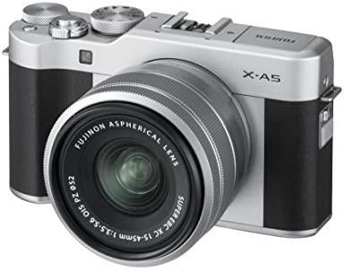 中古】FUJIFILM ミラーレス一眼カメラ X-A5レンズキット シルバー X-A5LK-S