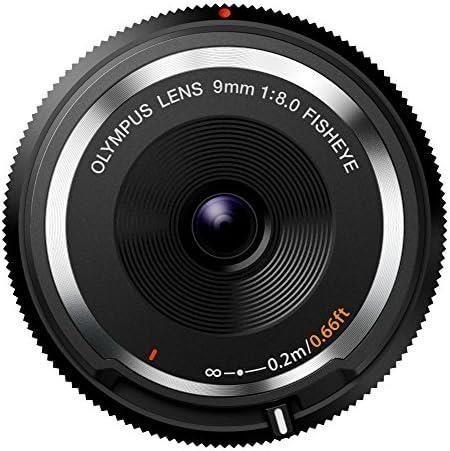 【中古】OLYMPUS ミラーレス一眼 9mm f8 フィッシュアイ ボディキャップレンズ ブラック BCL-0980 BLKの通販は