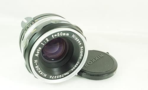 【中古】Nikon MFレンズ NIKKOR-H Auto 50mm F2 非Ai