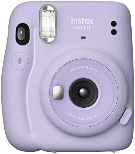 【中古】FUJIFILM インスタントカメラ チェキ instax mini 11 ライラックパープル INS MINI 11 PURPLE