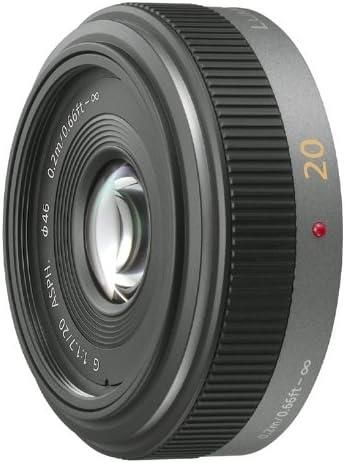 【中古】パナソニック 単焦点 広角パンケーキレンズ マイクロフォーサーズ用 ルミックス G 20mm/F1.7 ASPH. H-H020の通販は
