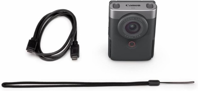 【中古】Canon Vlogカメラ PowerShot V10 シルバー PSV10SL