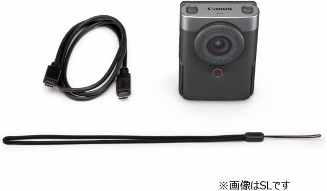 【中古】Canon Vlogカメラ PowerShot V10 ブラック PSV10BK