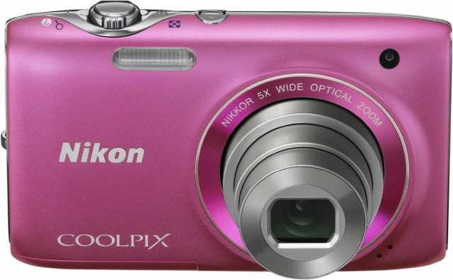 【中古】NikonデジタルカメラCOOLPIX S3100 フレッシュピンク S3100PK