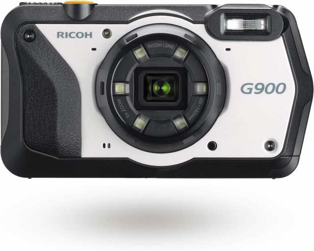 【中古】RICOH G900 耐薬品 (次亜塩素酸ナトリウム エタノール 二酸化塩素水 ) デジタルカメラ 消毒 ・防水20m・防塵・耐衝撃2.1m 広角